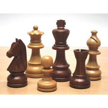 Schaakstukken staunton koningshoogte 76mm
