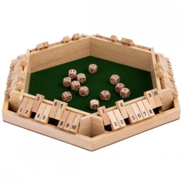 Shut the box 6 spelers mox spellen