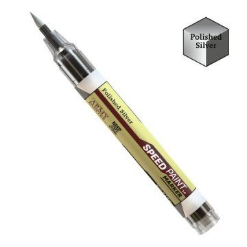 Speedpaint marker polished silver mox spellen