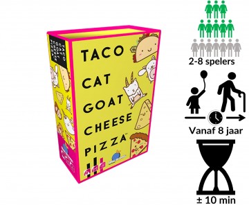 Taco cat goat cheese pizza info