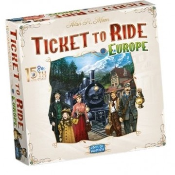 Ticket to ride europ 15th mox spellen