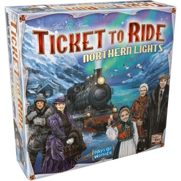 Ticket to ride northern lights   mox spellen