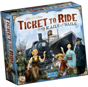 Ticket to ride rails and sails mox spellen