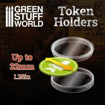 Token holders gaming wargames 32mm 2