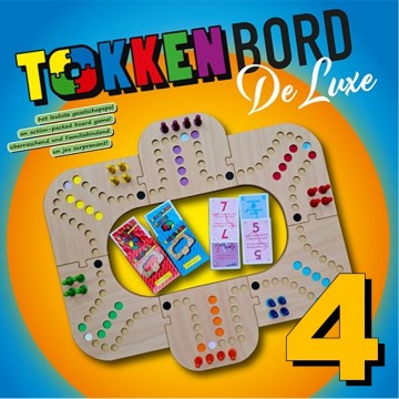 Tokkenspel de luxe 4 persoons