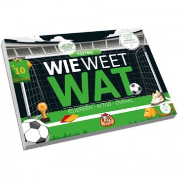 Wie weet wat voetbal   mox spellen